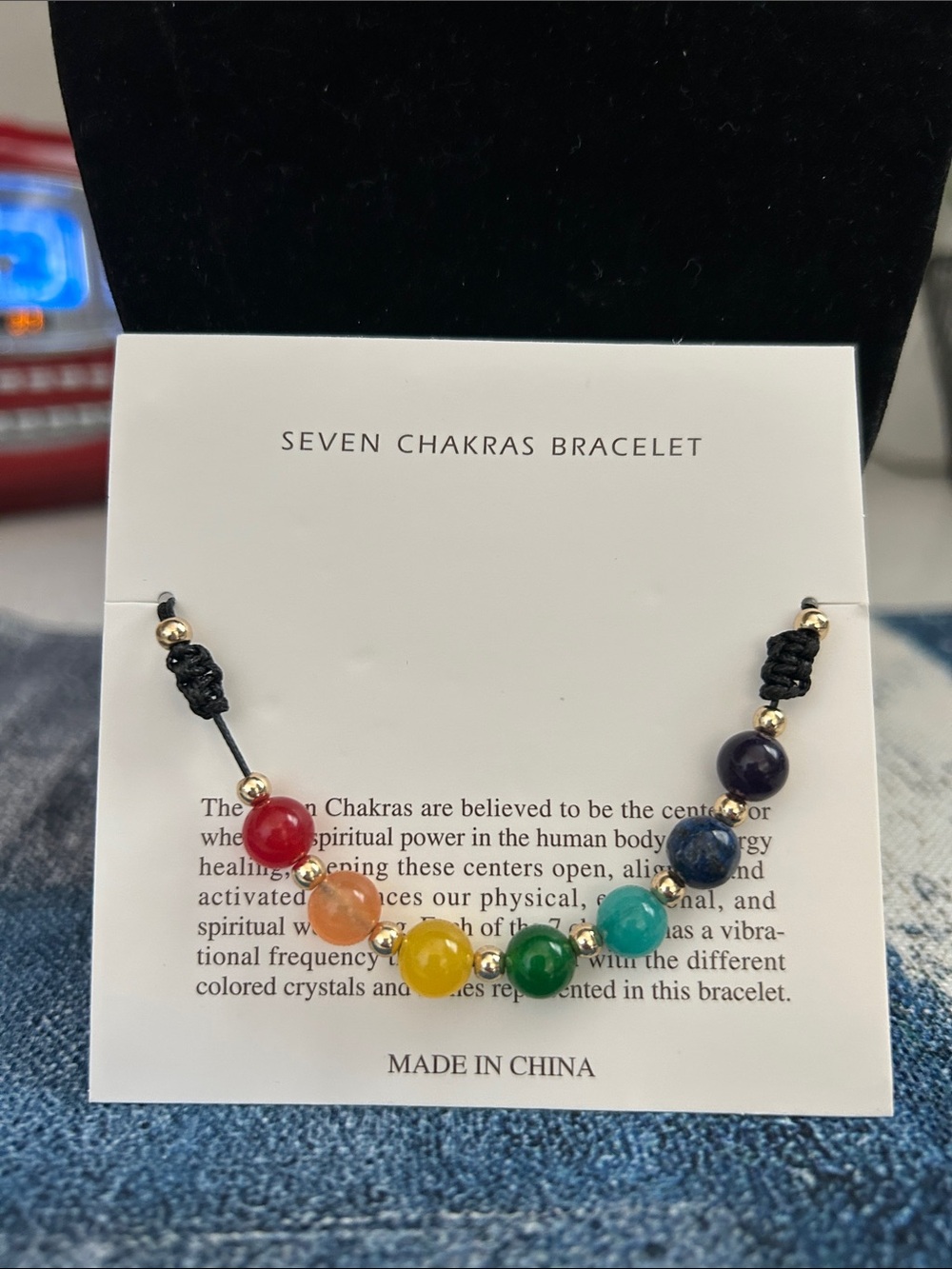 Seven Chakras Beaded Bracelet - Multicolor